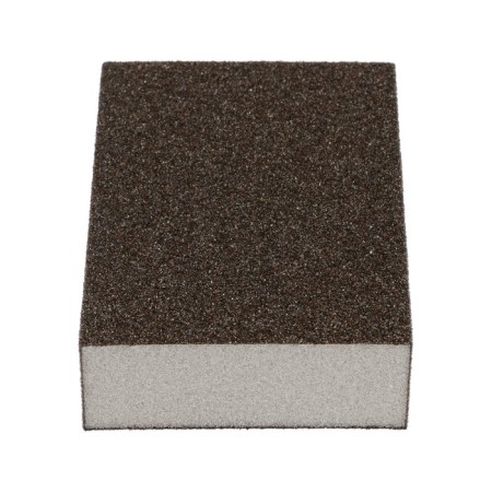 Sponge abrasive grinding tundra, solid, 100 x 70 x 25 mm, p60-1