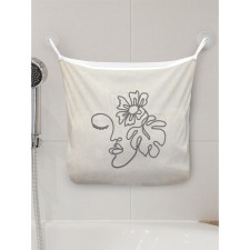 Organizer in a bath on the suction cups “Girl Riddle”, for storing toys and trifles, size 33x39 cm