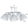 Avtal chandelier 5he27 40W Belo-chromium 58x58x27 cm Bayerlux