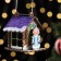 Toy on the tree "House" with the Snow Maiden, Mix, 9x6.5x6.5cm