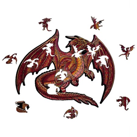 Figure puzzle "Dragon"-1