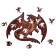 Figure puzzle "Dragon"