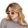 Women's Sunglasses "OneSun", UV 400, Duke 14.5 cm, lens 5.2x3.6 cm