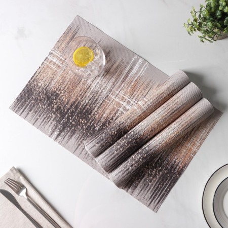 Set of serving napkins on the table of the “Shine”, 4 pcs, 45 × 30 cm
