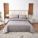 Kit: bedspread, pillowcase, size 160x220 cm, 50x70 cm, silver color