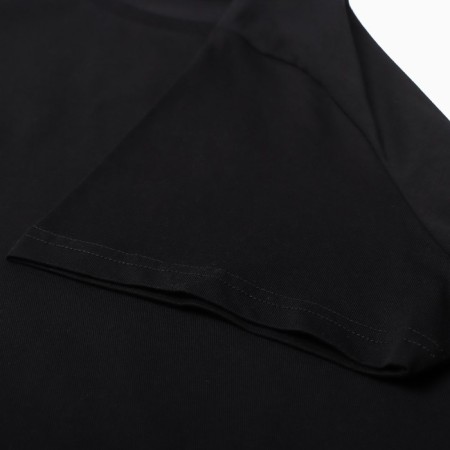 T -shirt male, black color, size 48-2