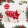Sweater "Bones-snow", size 14 (DS 32-35, OG 35-45, Osh 22-26 cm), red