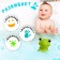 A set of bath toys "Sun", 4 items