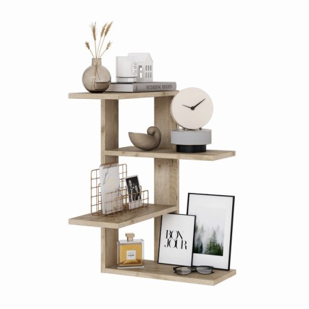 Largo regiment 014, angular, wall, hinged, 400x400x610, oak craft gray-1