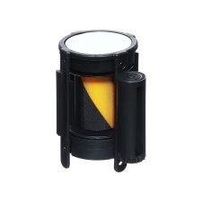 Cassette with an exhaust ribbon - 180 cm, height - 11 cm, width - 48 mm, yellow/black