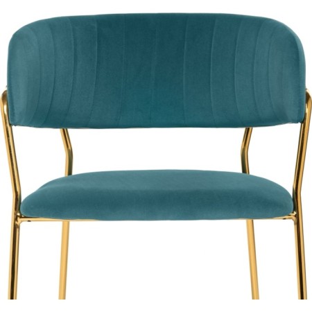 CHARTAL SHAMELIA CHAMELIA Metal/velor, gold/green 57x55x80 cm-6
