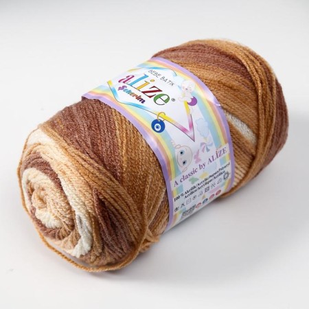 SEKERIM BATIK yarn 100% acrylic 320m/100g (3050 beige)-1