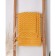 Trick Lovelife Zig-Zag 30x60 cm, mustard color, 100% cotton, 360 g/m2