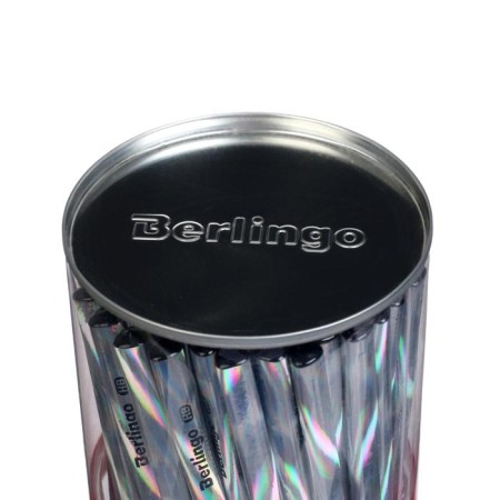 Pencil of the Black Berlingo Starlight HB, black tree, trihedral, imprisoned-2