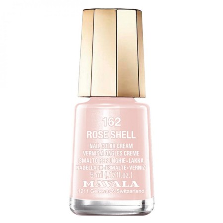 Nail polish Mavala, tone 162 Rose Shell