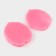Mold Dolyana "Foliage", silicone, 8.2 × 6.3 cm, pink color