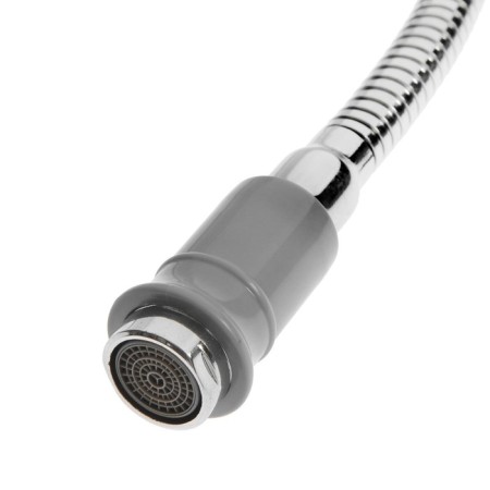 Kitchen mixer Zein ZC2031, flexible surge, crane boux brass 1/2 ", gray/chrome-5