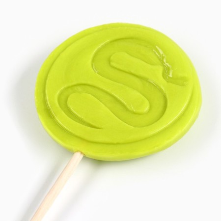 New Year! Lollice on a wand "Health Talisman", taste apple, 30 g-2