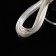 Extension cord for indoor garlands with a switch, 3 m, transparent thread, UMS-Vilka