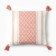 Decorative pillowcase "Ethel" Scandil 45*45 cm pink, 100% p/e