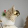 Souvenir Textile "Snowman fur with a twig on a hat" 9.5x9.5x16 cm