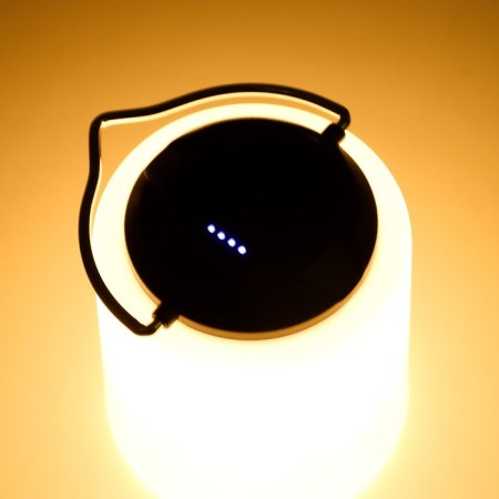 Fulls nightlight LED 4W USB AKB IP65 white-black 7.8x7.8x9.5 cm Risalux-3