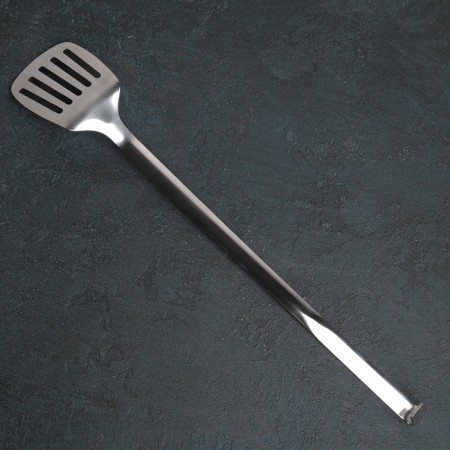 Stainless steel blades are united, length 48 cm, thickness 3 mm, silver color-1