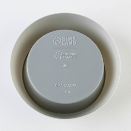 Plastic bowl 300 ml, gray-6