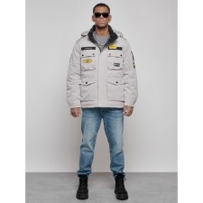 Male jacket, size 56, gray color
