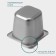 Gastrootiness 1/6 of stainless steel, 150 mm, 17.5 × 16.5 × 14.5cm