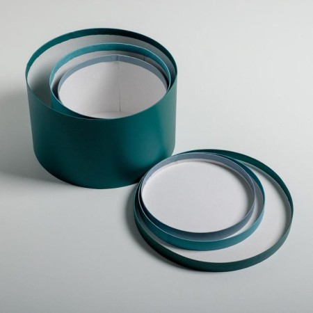 Set of hats for colors 3 in 1, gift packaging, “turquoise”, 18 x 13 cm - 25 x 15 cm-9