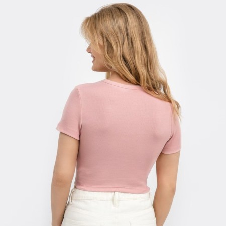Female T -shirt, peach color, size 46-1