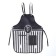 Apron for the master, black/white color