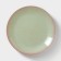 Plate Colorlife, D = 24 cm, h = 2.5 cm, green color