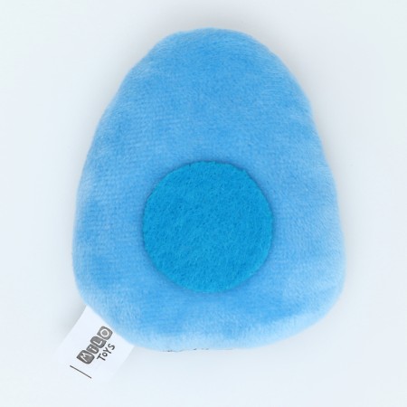 New Year's Magnet Soft "snake in the egg", blue-3