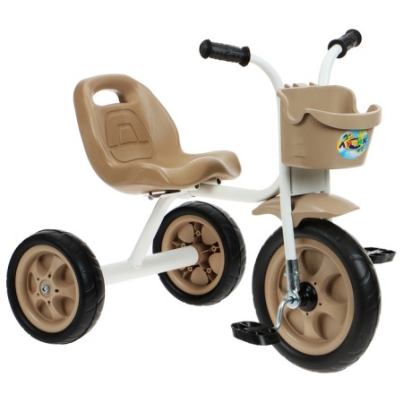 Trike 4 three -haired bicycle, beige color