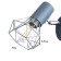 Bra with a switch on the wire "Viola" E14 40W blue 13x10x18cm