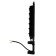 Street lamp SAFFIT SSL10-50, IP65, LED, 50 W, 45x148x342 mm, black color