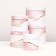 Set of hats 5 in 1 "tenderness" pink, 22 x 19.5, 14 x 13 cm
