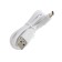 EXPLOYD EX-Z-1435, 2 USB, 2.4 A, Type-C cable, white
