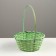 Set of wicker baskets, D16 x H10/32cm, D18 x H10/34cm, D21 x H10/36cm, 3pcs, bamboo