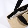 Bag-tout on lightning, beige color/black