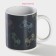 Homeleon mug ceramic share "Joystick", 350 ml, black color