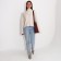 Bag Female Tout on Magnet, Burgundy Color