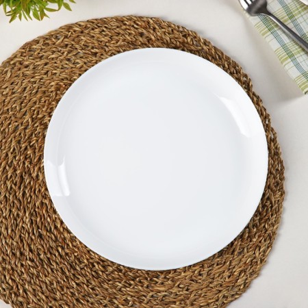 Shelz plate, d = 25 cm, white color