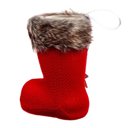 Confepture "Boot", with a wooden element, the color of the red-1