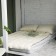 The pillow is medium three -core, size 50x70 cm, color mix