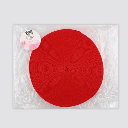Ratele sling, 30 mm, 50 ± 1 m, density 12.5 g/m, color red No. 35-3