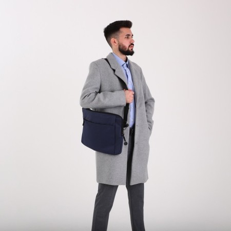 Laptop bag, blue color-7