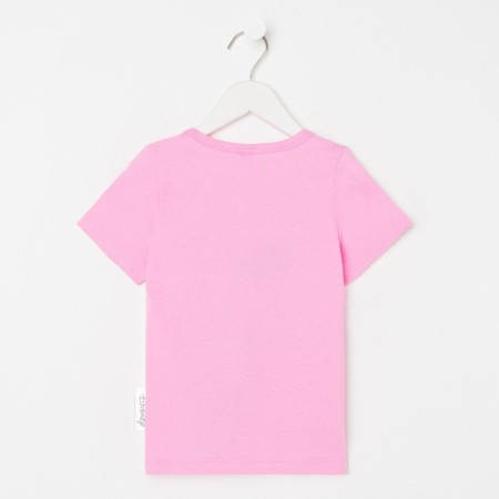 Children's T-shirt Disney "Minnie", height 110-116 (32), pink-6